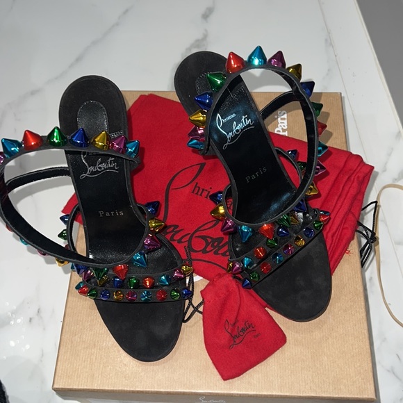COPY - Christian Louboutin Spikita Strap 100 - Picture 8 of 9